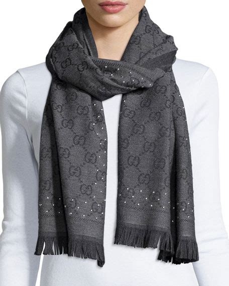 gucci sjal|gucci jacquard scarf.